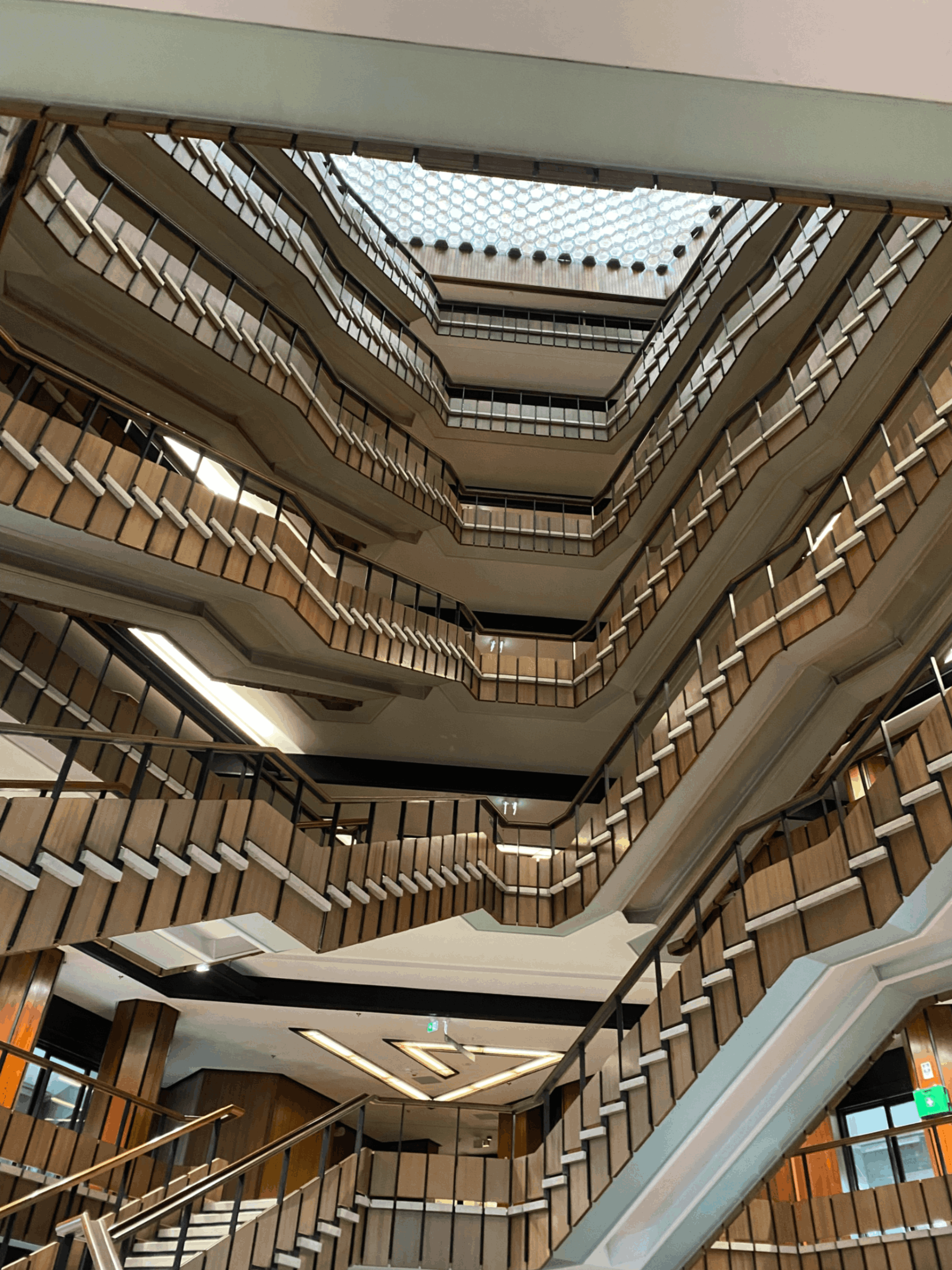 Palazzo Uffici staircase